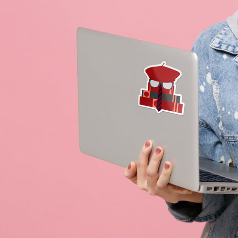 Max Fischer Premium Vinyl Sticker, Rushmore Wes Anderson-Inspired Laptop Decal